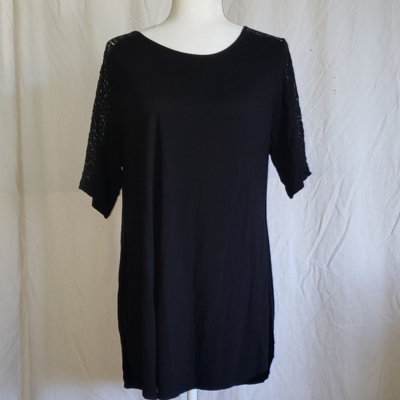 Old Navy Tops - Old Navy Black Lace Tunic Top Old Navy Tops - Old Navy Black Lace Tunic Top